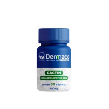 Cactin Drenagem Linfática Oral 500mg 30 Cápsulas